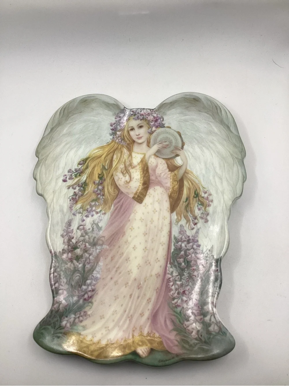 Divine Melody Angel Collector Plate